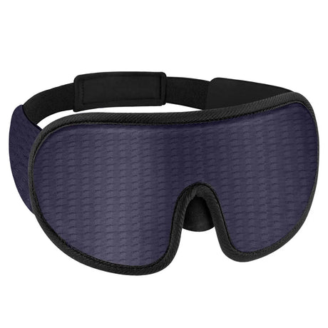 3D Contour Sleep Eye Mask Suitable for Side Sleepers -100% Blackout Soft and Stress Free - Suitable for Travel Napping Yoga