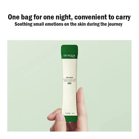 Bioaqua Collagen Sleeping Facial Masks Skincare Moisturizing Brightening Firming Face Mask Korean Skin Care for Face