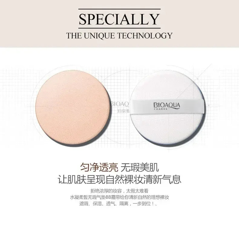 BB Air Cushion Foundation CC Cream Concealer Whitening Long Lasting Waterproof Moisturize Brighten Oil-control Makeup Cosmetics