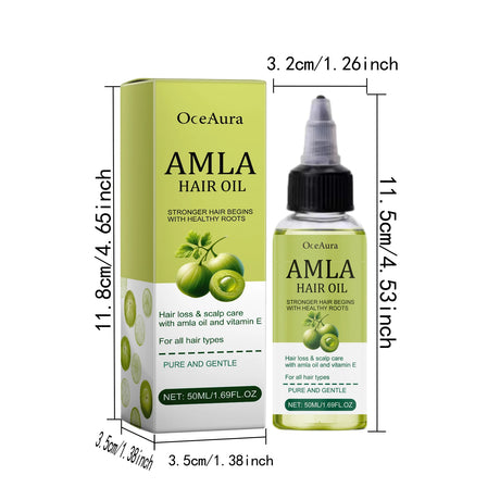 Original Amla Oil Hair Growth Moisturizing Smoothing Repair Damaged Dry Frizzy Ends Split Scalp Treatment Hair Mask Conditioner