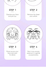Collagen Anti Wrinkle Facial Mask Anti Aging Fade Fine Lines Firm Skin Moisturizing Brightening Smooth SkinCare Korean Cosmetics