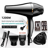 New High Wind Power Hair Dryer With Hot And Cold Constant Temperature Quick Drying Hood, Household Hair Salon Hair Dryer Tube