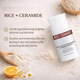 Rice Enzyme Brightening Cleansing Powder, Exfoliating Powder to Foam Cleanser, Smooth Texture,Hydrating & Gentle Skin Care 50g