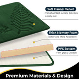 Fashion Bath Rug Soft Non-Slip Quick Dry Bath Mat Absorbent floor mat bathroom mat Machine Washable Shower Anti-slip Carpet