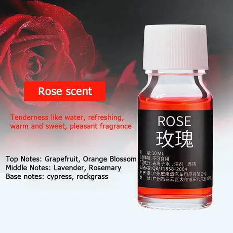 1/7PCS Air Freshener Car Perfume Refill Natural Plant Essential Oil Aroma Diffuser Fragrance Humidifier Essential Oil Freshener