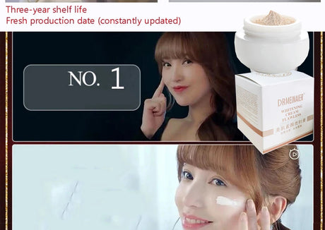 Original Lady Face Whitening Cream For Dark Skin Spots Scar Snow White Cream Day Night Face Cream For Skin Whitening Korean Skin