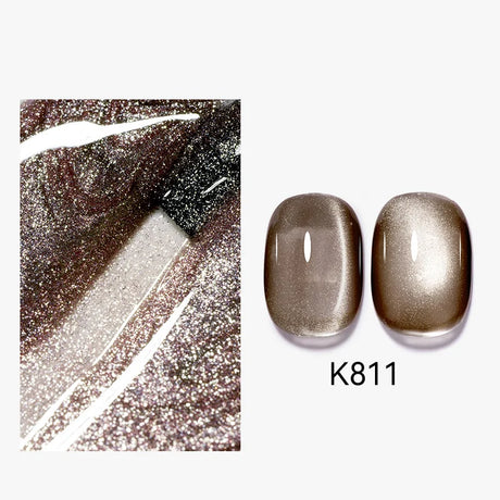 MAYCHAO Cat Eye Magnetic Gel Nail Polish Glitter Effect Semi Permanent Soak Off UV Gel Varnish Manicure For Nail Art