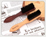 Barbertop Men Beard Brush Wooded Handle Soft Hair Cleaning Brush Broken Hair Remove Comb Hairdressing Neck Duster Barber Tools