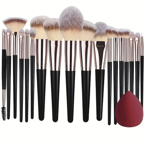Professional 3/20PCS Makeup Brushes Set Soft Fluffy Eyeshadow Foundation Concealer Blending Blush Brush Kabuki Women Beauty Tool
