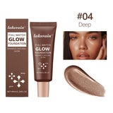 Lumi Glotion Foundation Natural Glow Enhancer Illuminating Highlighter Bronzer Drops Sun Kissed Radiance Makeup Cosmetics