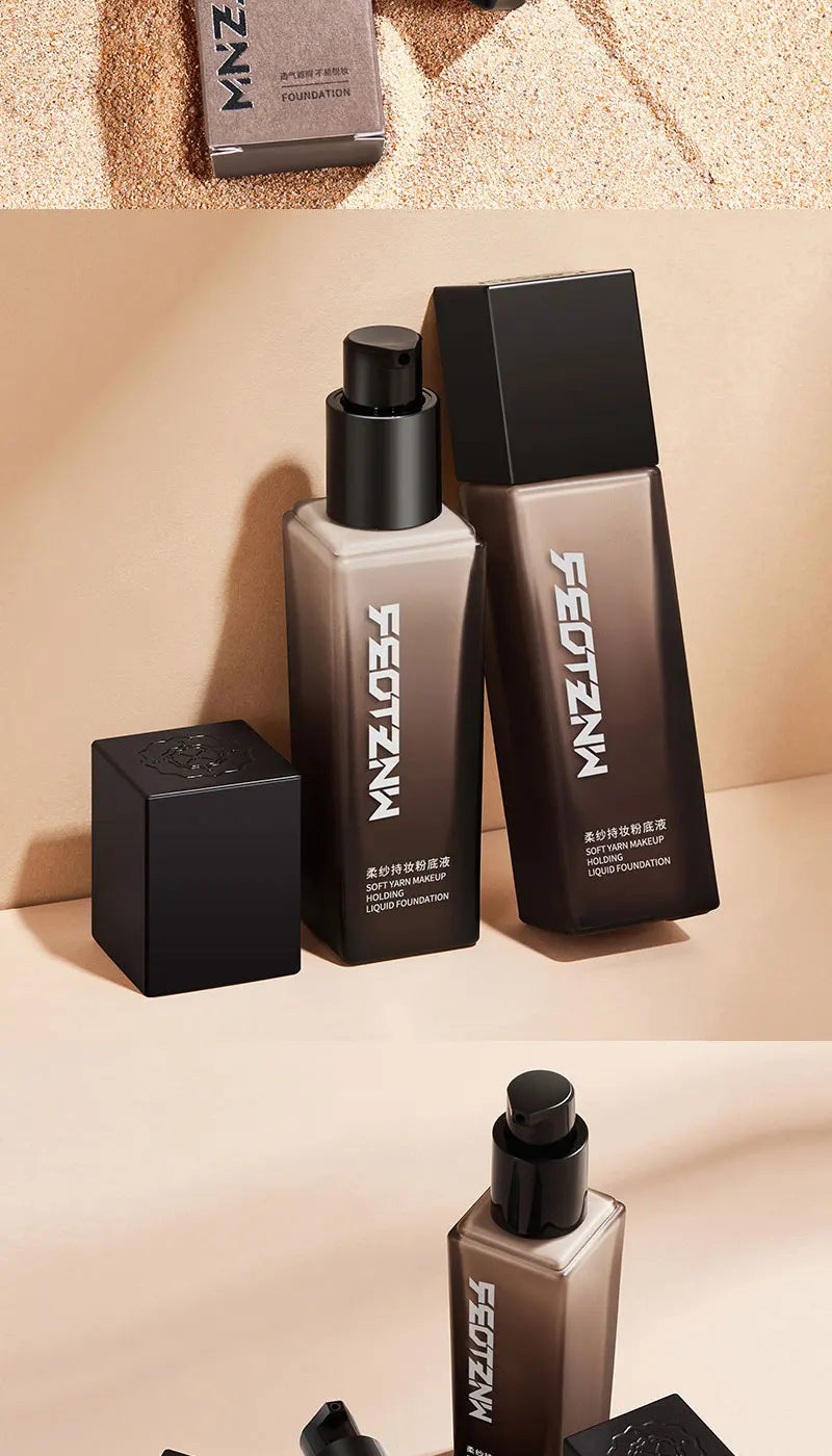 Feotznw Foundation Cream Long-lasting Makeup - 12H Natural Base Skin-toned Fit Natural-looking Lightweight Buildable Coverage