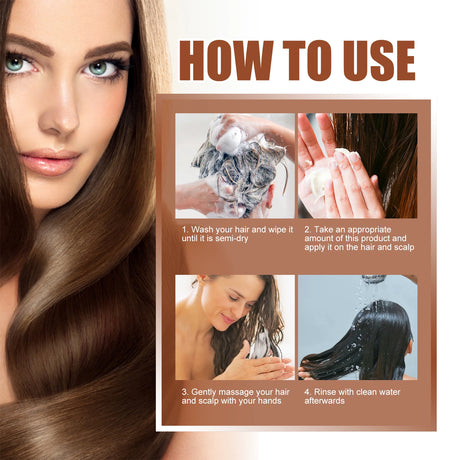 Batana Oil Hair Conditioner Smoothing Shine Soft Hair Serum Hair Care Smooth Hydrating Repair Damaged Frizzy Dry Hair Treatment