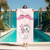 Gym Towel M-Marie Cat Spa For Home Large Bath Towels Bathroom Sauna Personal Care Accessories Quick Drying Beach Set Turban Hair