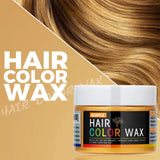 Valentine's Day DIY Hair Dyed Mud Hair Colour Wax Easy To Wash Coloring Cream One-time Hairs Beard and Eyebrows Colour Products