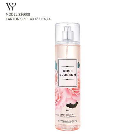 Women's Long Lasting Light Fragrance Victoria Fragrance Body Spray With Various Flavors Skin Care 236ml