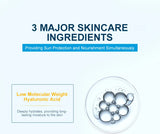 Facial & Body Sunscreen Spray SPF 50 Oil Control Whitening Melanin Reducer Anti-Sun Protection Face Skin Care Sun Cream Spray