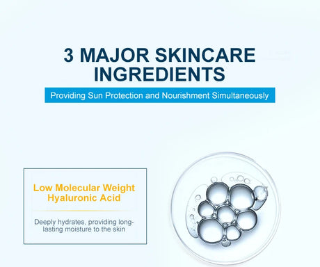 Facial & Body Sunscreen Spray SPF 50 Oil Control Whitening Melanin Reducer Anti-Sun Protection Face Skin Care Sun Cream Spray