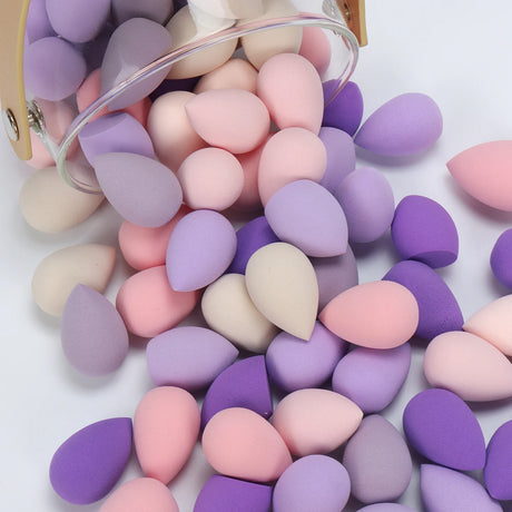 10/20/30/50/100Pcs Mini Makeup Sponge, Expands When Exposed to Water, Suitable for All Skin Types