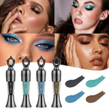 Black Eye Liner Powder Eyeliner Makeup Long-Lasting Eyeliner Waterproof Eyeliner Powder Easy to Wear Smooth Eye Makeup Tools