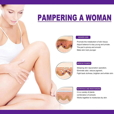 Women Lips Private Part Pink Underarm Intimate Whitening Dark Nipple Anal Bleaching Cream Skin Body Cream Body Whitening