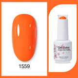 Clou Beaute Gel Color Hema TPO Free 15ml Gel Nail Varnish Soak Off UV Gel Polish Nail Art Manicure Lacquer Nail Art Jelly Gel