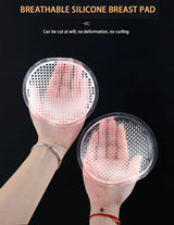 Reusable Breast Silicone Bra Inserts Swimsuit Bikini Cup Enhancer Silicone Adhesive Push Up Clear Gel Chest Pads Breast Lift Pad