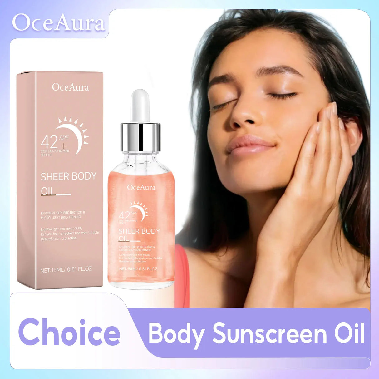 Korean Facial Sunscreen Spf 42 Body Uv Protection Serum Soothe Dryness Hydrating Smooth Skin Prevent Tanning Sun Block Cream