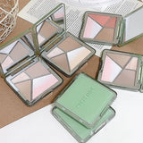 All-in-One Contour Palette Makeup Pearlescent Highlighter&Matte Nose Shadow Shimmer Sculpt&Define Beauty Natural Finish Cosmetic
