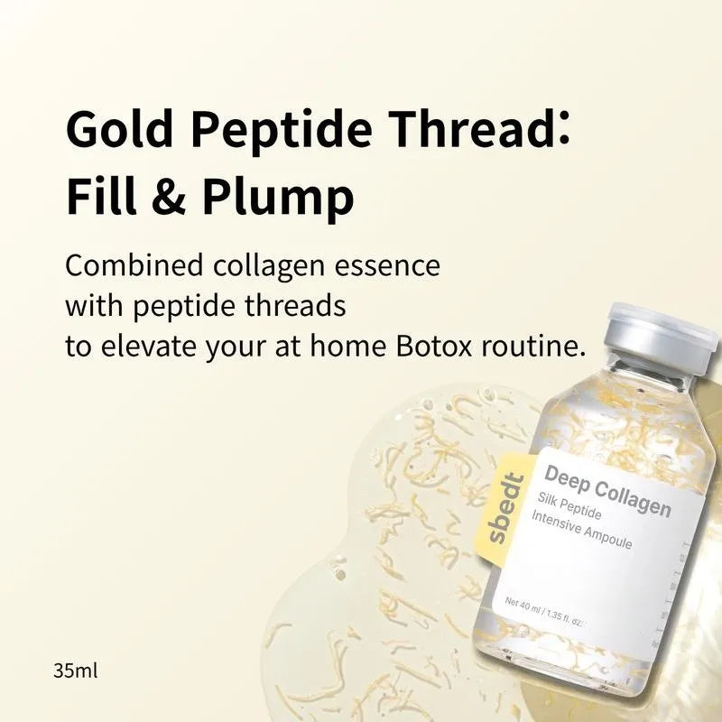 Collagen Silk Peptide Peptide Pink PDRN Glow Intensive Ampoule Intensely Hydrating, Lifting And Firming Increase Skin Elasticity