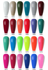 Clou Beaute Gel Color Hema TPO Free 15ml Gel Nail Varnish Soak Off UV Gel Polish Nail Art Manicure Lacquer Nail Art Jelly Gel