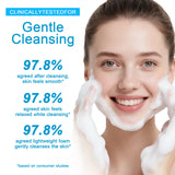 Amococo 2Pcs B5 Salicylic Acid Face Wash 100ml Oil Control Cleanser Deep Pore Foaming Wash for Oily Acne Prone Skin