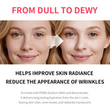 PDRN Pink Niacinamide Milky Toner for Hydrating Moisturizing Soothing Ceramide Glass Glow Skin Milky Toner Korean Skincare