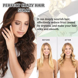 Eelhoe Hair Fluffy Styling Spray Hair Fluffy Lazy Degreasing Refreshing Durable Styling Deeply Nourish Hair Wash Free Spray