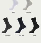 MiiOW Big Size Sock Men Pure Cotton Sock Anti Odor Fat Feet Elastic Widened Loose Sock Compression Sock Elderly Non-Binding Sock
