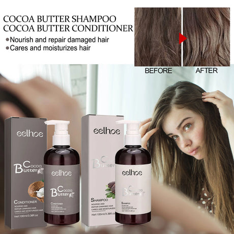 oisturizing Shampoo Conditioner Anti Hair Loss Oil Cleaning Scalp Treatment Curly Dyeing Damage Hair Care Smoothing Product Set