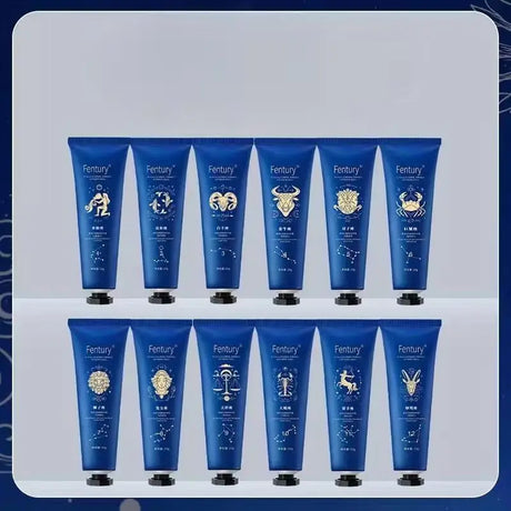 12PCS Fragrant Refreshing Hand Cream in Gift Box, Suitable for Dry and Rough Hands, 12-in-1 Moisturizing Hand Cream Set