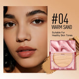 2in1 Setting Sun Protection Weightless Matte Powder Long Lasting High Concealer Power Waterproof Oil Free Compact