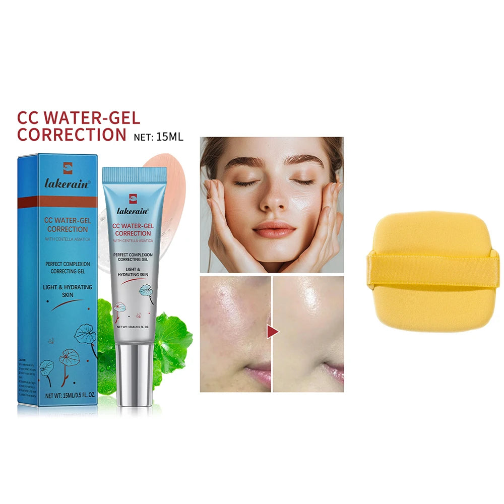 CC Cream Color Changing Liquid Foundation Centella Korean High Coverage Foundation Foundation Cream for Face Base Makeup