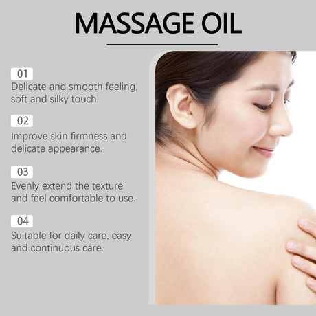Body Moisturizing Massage Oil Nourishing Smoothing Tightening Soothing Glowing Brightening Reduce Wrinkles Soft Body Massage Oil