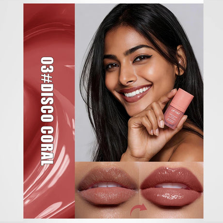 Brand Mirror Lip Gloss 5ml Non Stick To Cup Non Fading Long-lasting Moisturizing Hydrating Natural Portable Brush Head Lip Gloss