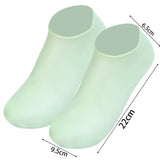 1/3pairs Silicone Moisturizing Foot Socks Anti Cracking Dry Dead Skin Foot Spa Tools Reusable Gel Stocking Protective Feet Cover