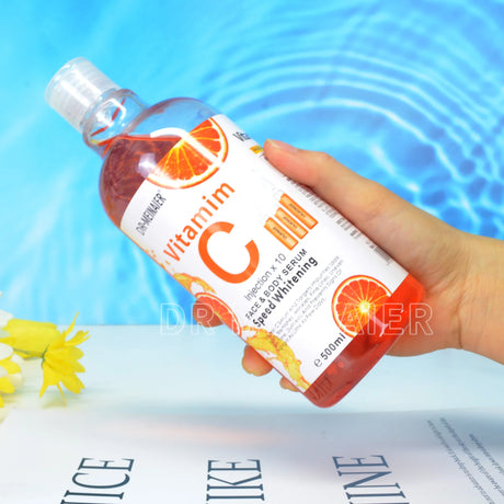 500ML Vitamin C AHA HYALURONIC& NICOTINAMIDE Face Serum Moisturizing Lightening Body Cream