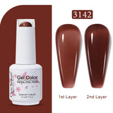 Clou Beaute Jelly Color UV Gel Manicure Summer Pink Nude Gel Nail Rainbow Nail Supplies For Professionals Semi-permanent Varnish