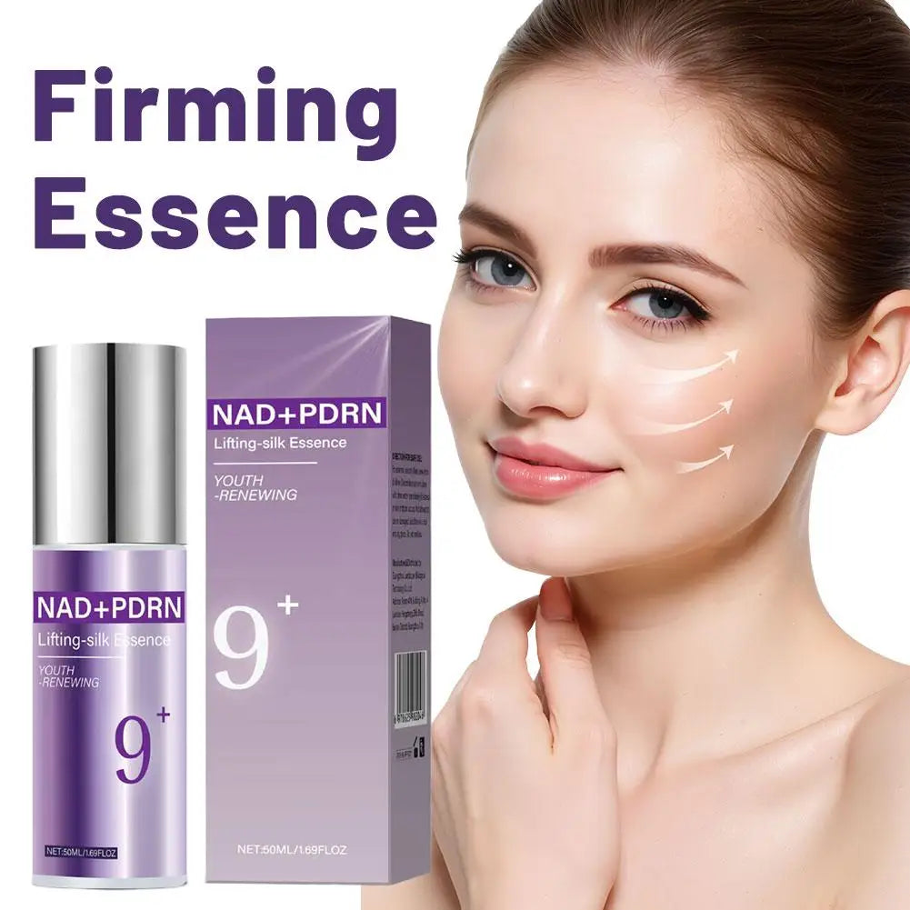 50ml NAD+ Lifting-sil Essence Powerful Peptide Complex Reduces Signs Of Aging Restores Skin Fullness Elasticity Deep Hydration