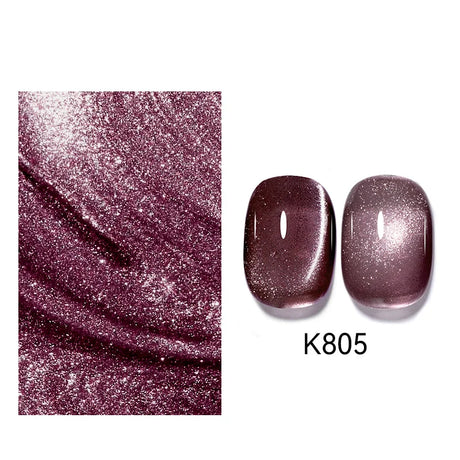 MAYCHAO Cat Eye Magnetic Gel Nail Polish Glitter Effect Semi Permanent Soak Off UV Gel Varnish Manicure For Nail Art