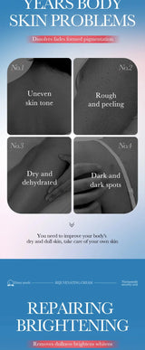 Remove Melanin Nicotinamide Brightening Cream For Dark Skin Effective Lighten Thigh Inner Bleach Private Parts Brighten 80g