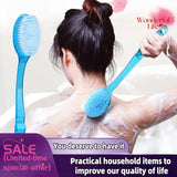 1/2Pcs Body Brush Back Showerhes Bathroom Brush Long Handle Soft Bath With Handle Exfoliating Scrub Skin Massager Exfoliation