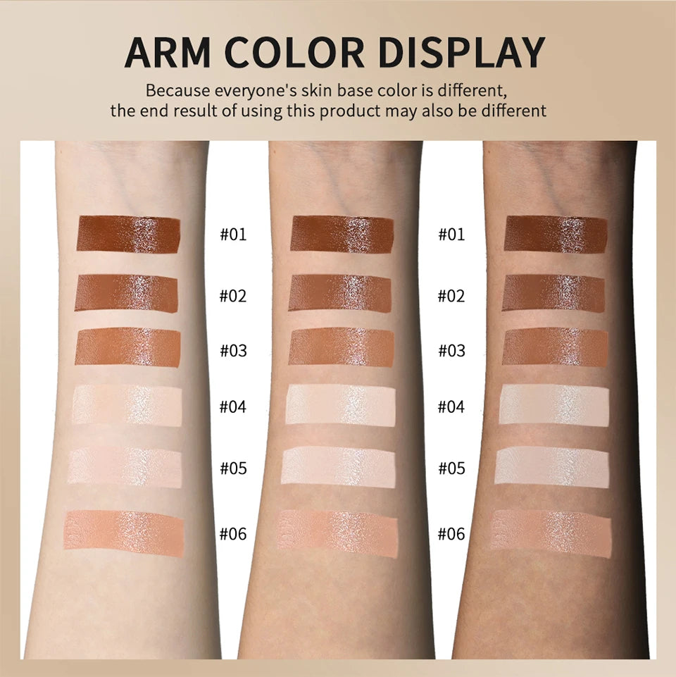 Tinted Moisturizer Balm Foundation Stick Lightweight Hydrating Sheer Coverage Natural Radiant Glow Portable Daily Face Makeup Cosmetic