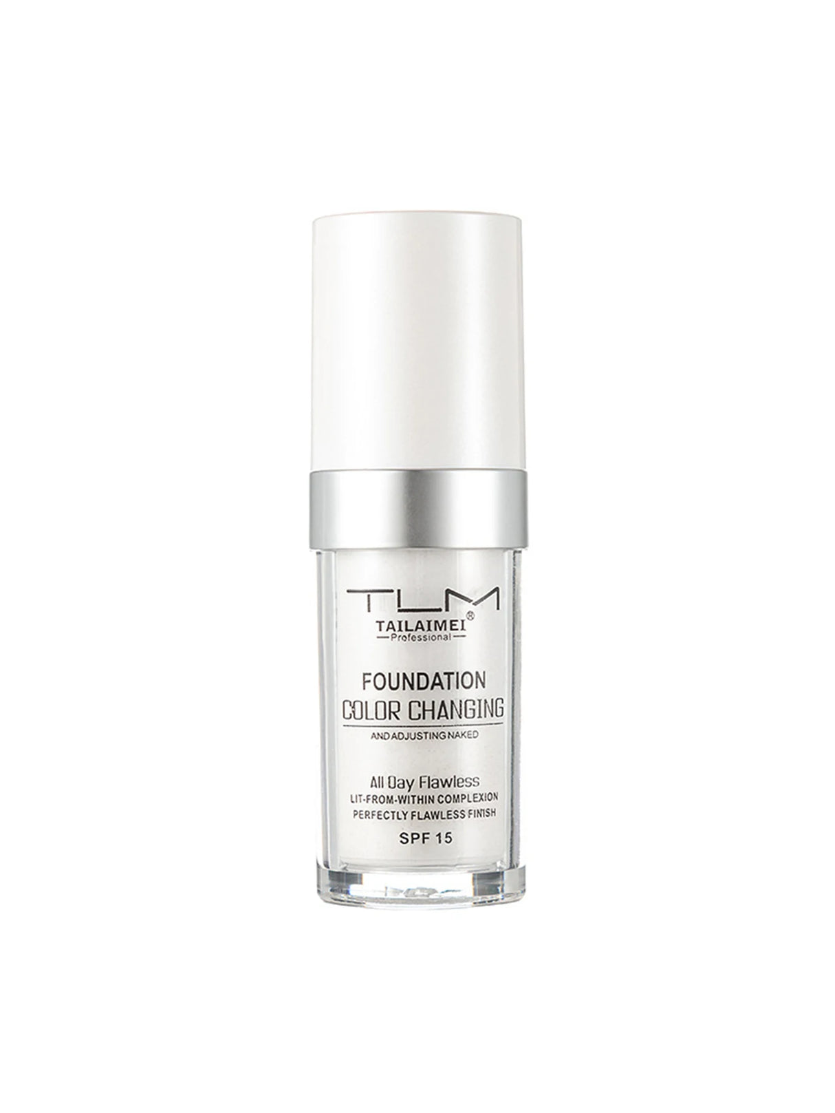 Warm Change liquid foundation sunscreen lasting oil control easy to apply makeup waterproof portable