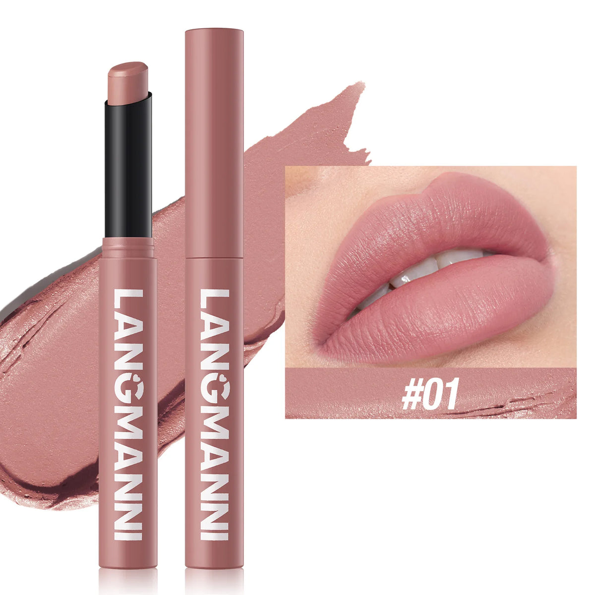 12 Colors Nude Matte Lipstick Waterproof Lip Sticks Not Fading Sexy Red Velvet for Women Make Up Long Lasting Lip Cosmetics